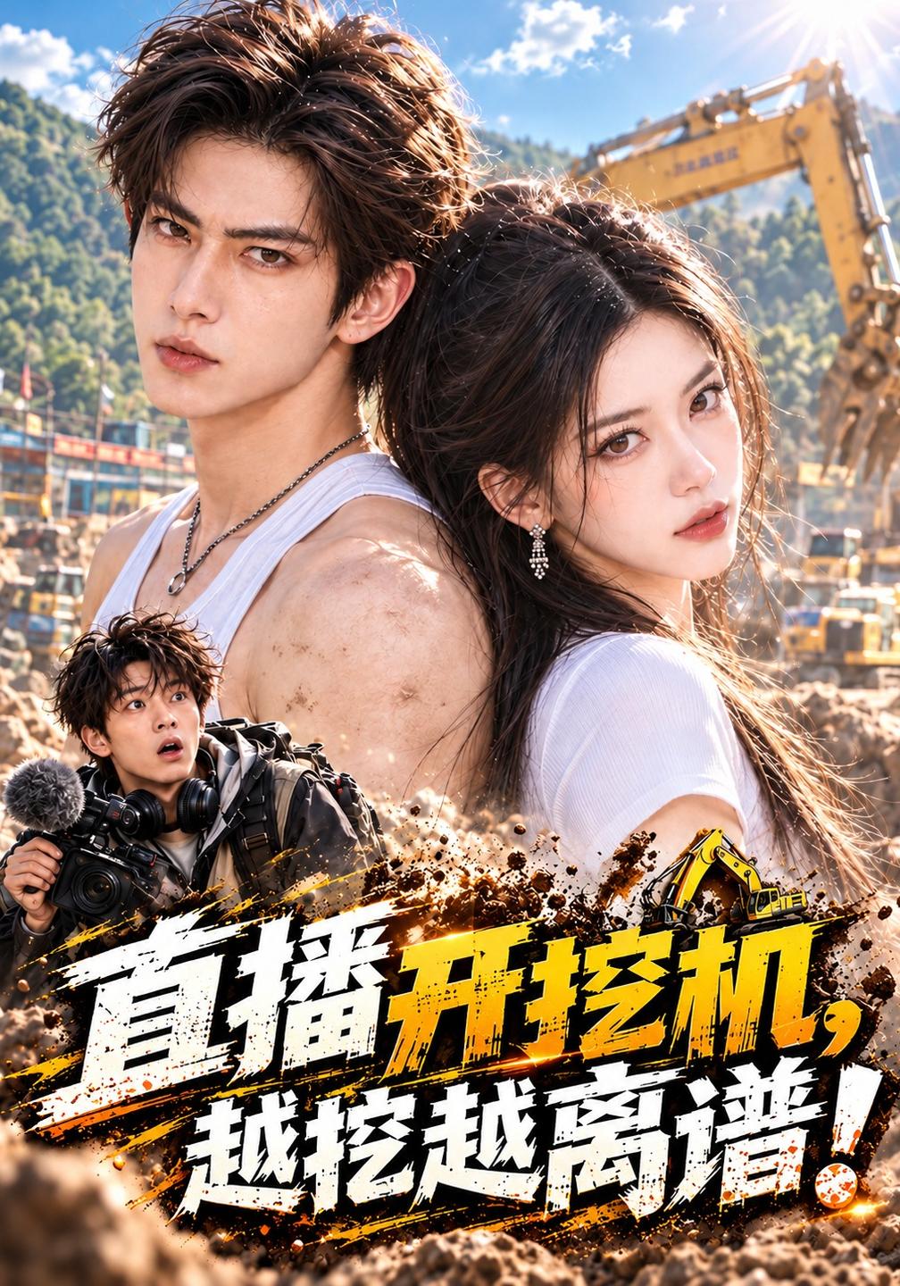 直播开挖机，越挖越离谱！