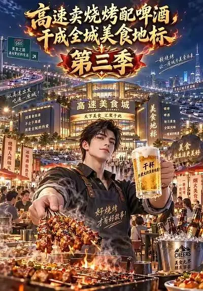 高速卖烧烤配啤酒，干成全城美食地标第三季